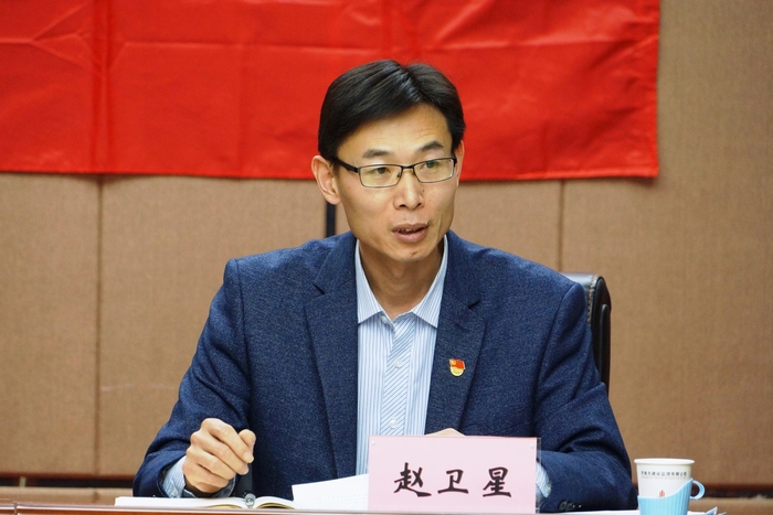 中共濟南市委市直機關(guān)工作委員會副巡視員趙衛(wèi)星到會指導(dǎo).jpg 中共濟南市委市直機關(guān)工作委員會副巡視員趙衛(wèi)星到會指導(dǎo).jpg